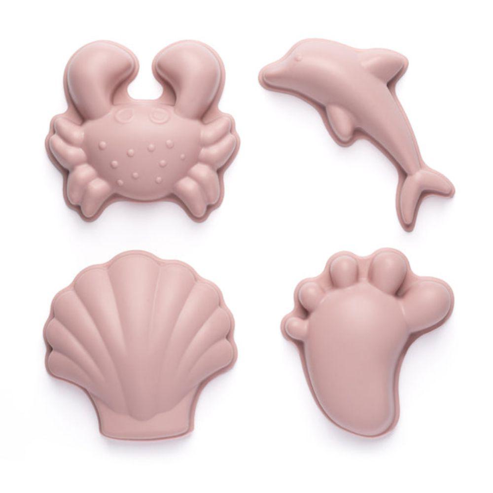 Scrunch Footprint Moulds - Dusty Rose-Toys-Scrunch-The Bay Room