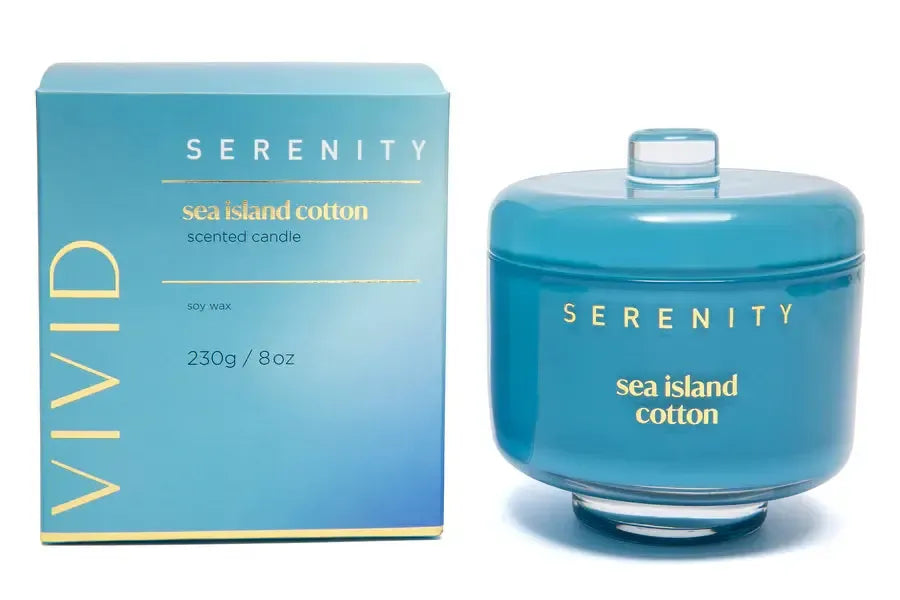 Sea Island Cotton 230g Candle-Candles & Fragrances-Serenity-The Bay Room