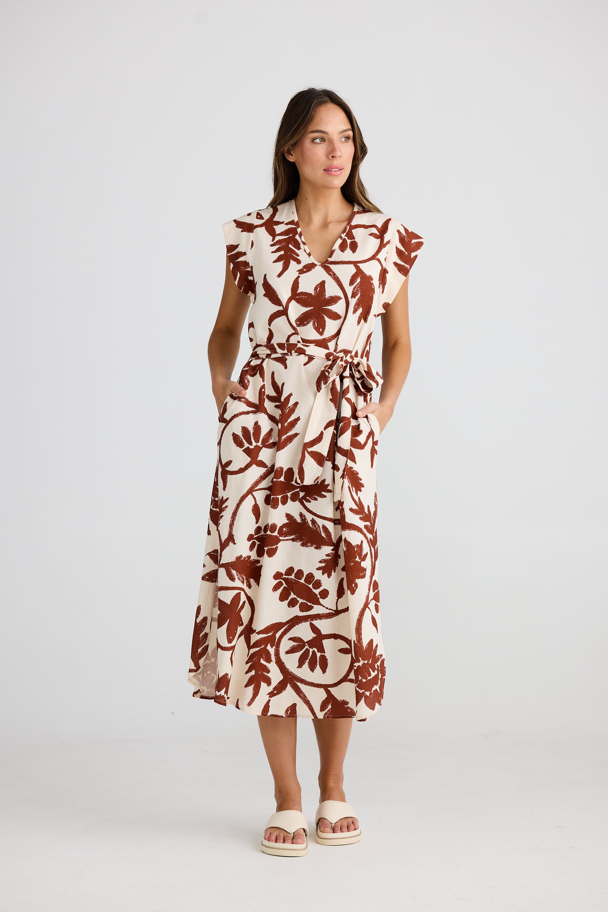 Sebou Dress - Cuban Bloom-Dresses-The Shanty Corporation-The Bay Room