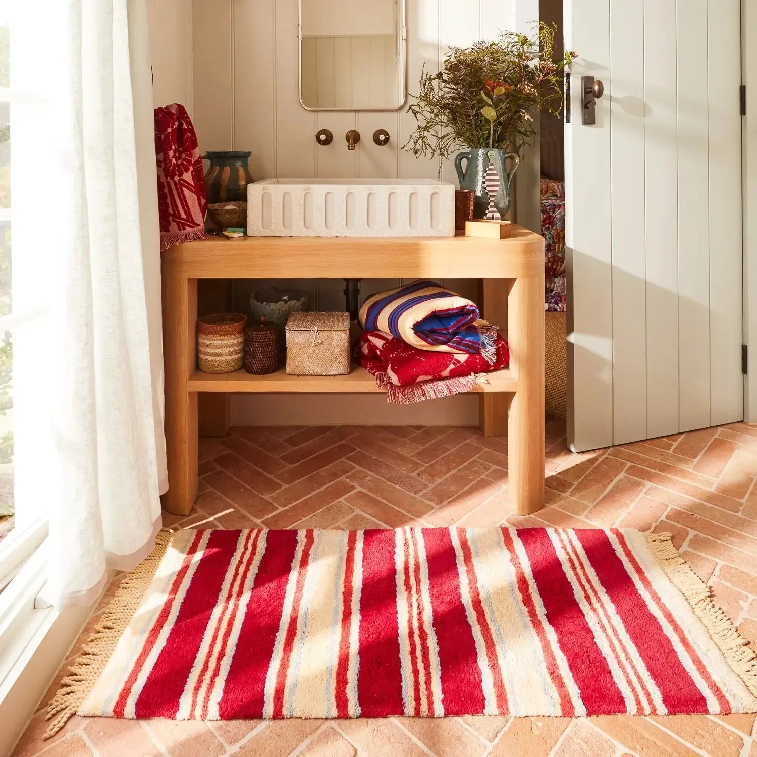Selene Bath Runner-Soft Furnishings-Sage & Clare-The Bay Room