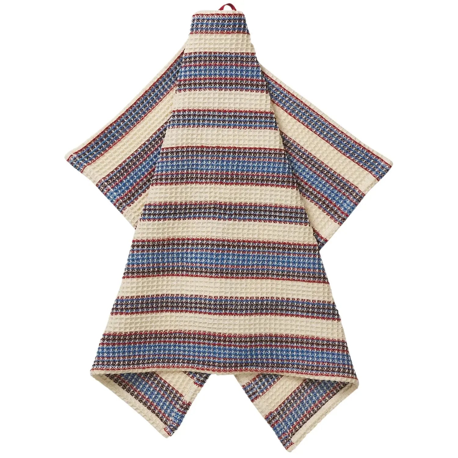 Selene Stripe Tea Towel - Azure-Soft Furnishings-Sage & Clare-The Bay Room