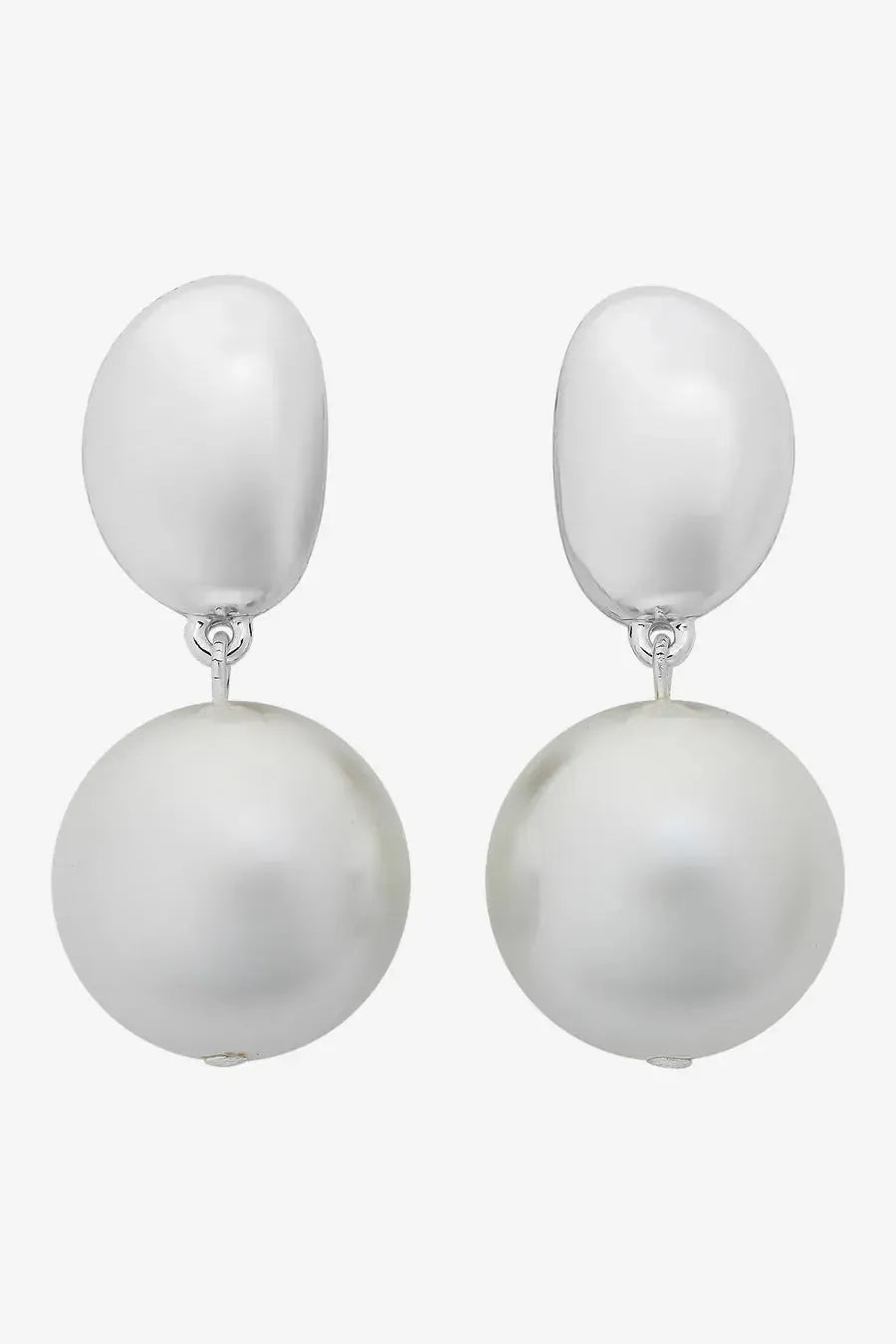 Selma Silver Pearl Earring-Jewellery-Liberte-The Bay Room