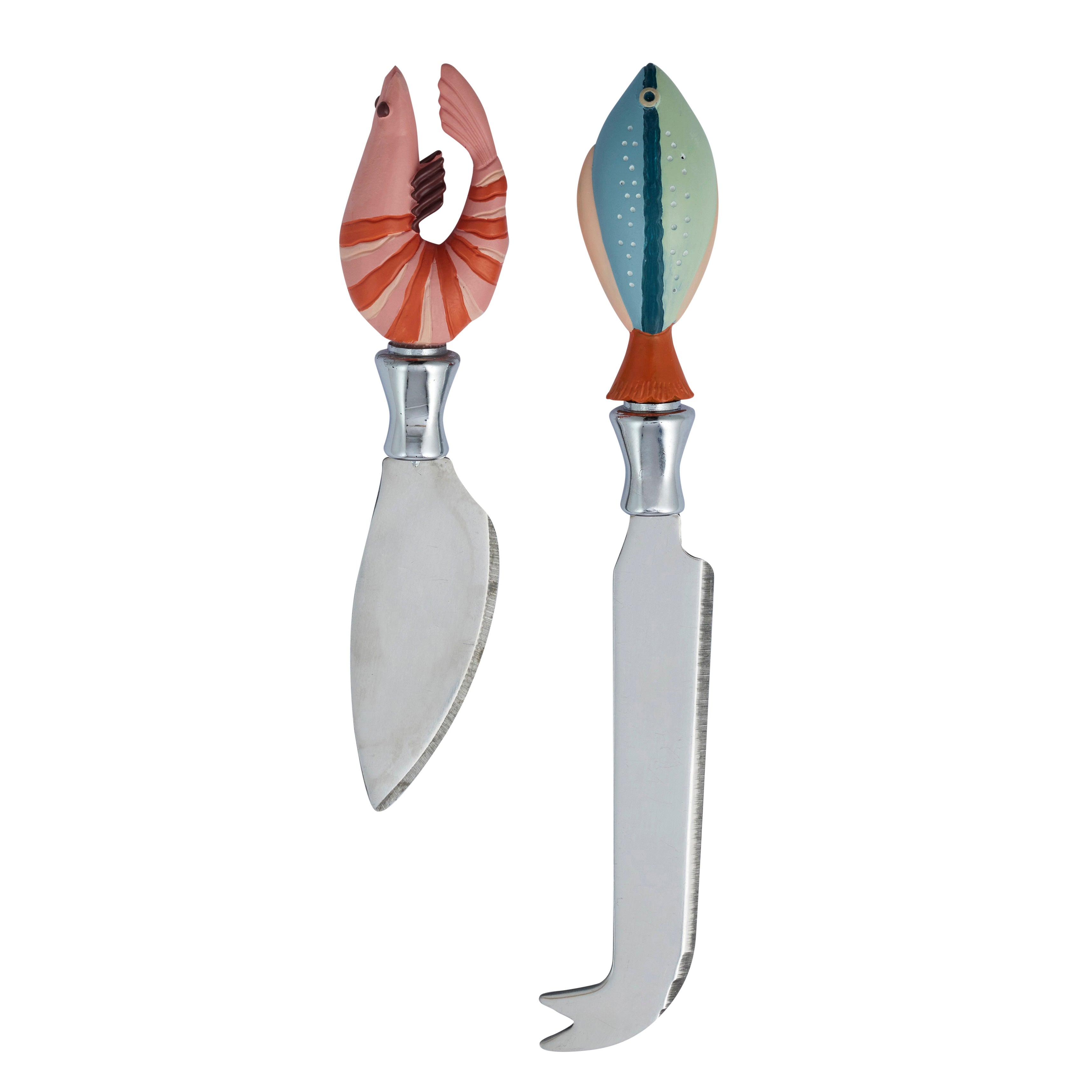 Shack Set/2 Resin Cheese Knives 3x14cm-Dining & Entertaining-Coast To Coast Home-The Bay Room