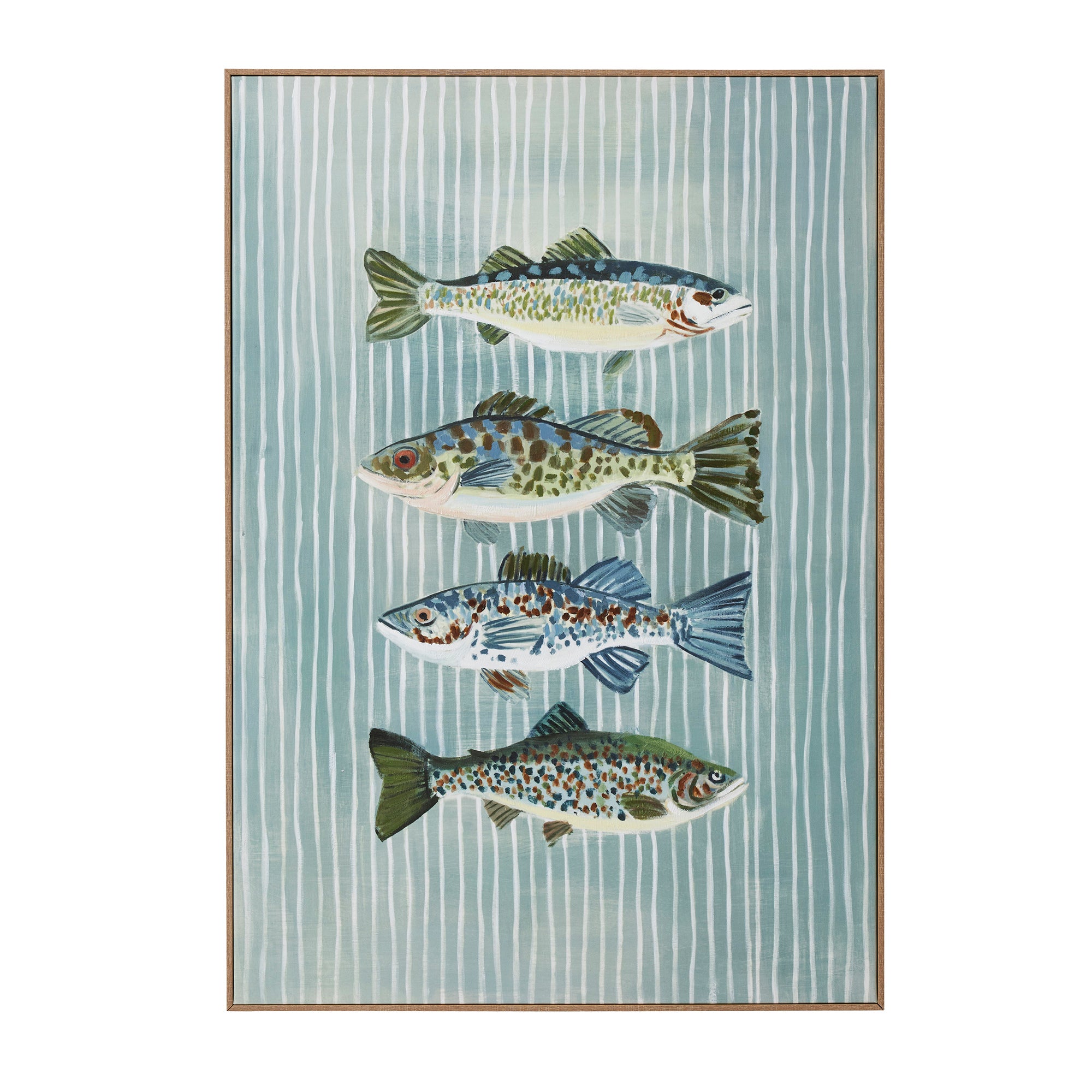 Shad Ash Frame Oil Painting 70x100cm-Wall Decor-Coast To Coast Home-The Bay Room