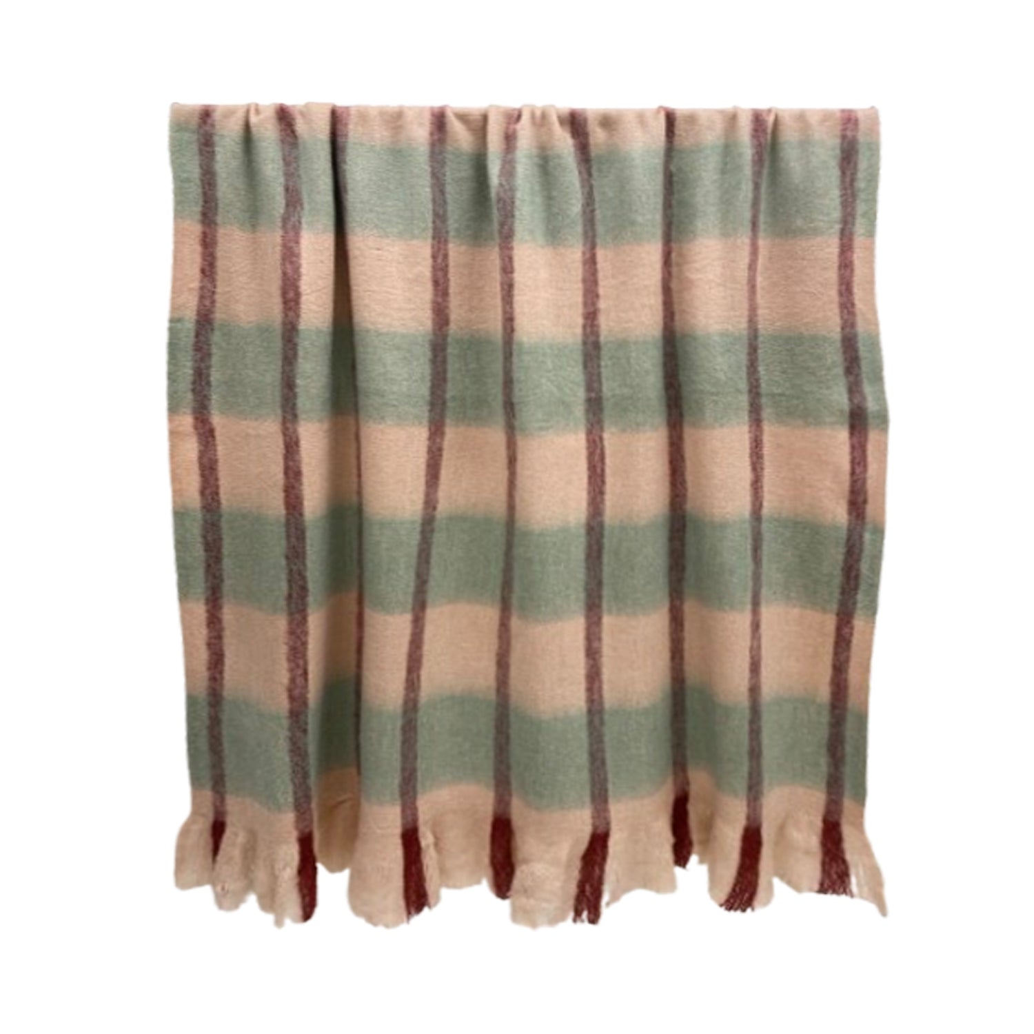 Sheena Wool Blend Throw 125x150cm Nude-Soft Furnishings-Coast To Coast Home-The Bay Room
