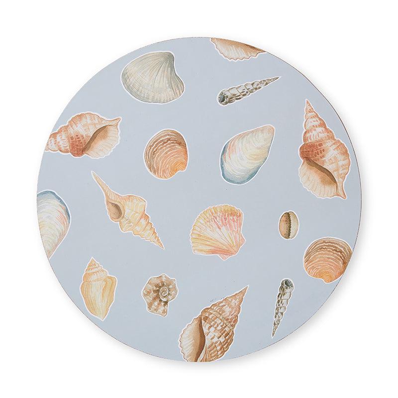 Shelly Beach Round Placemat Set 4-Dining & Entertaining-Madras Link-The Bay Room