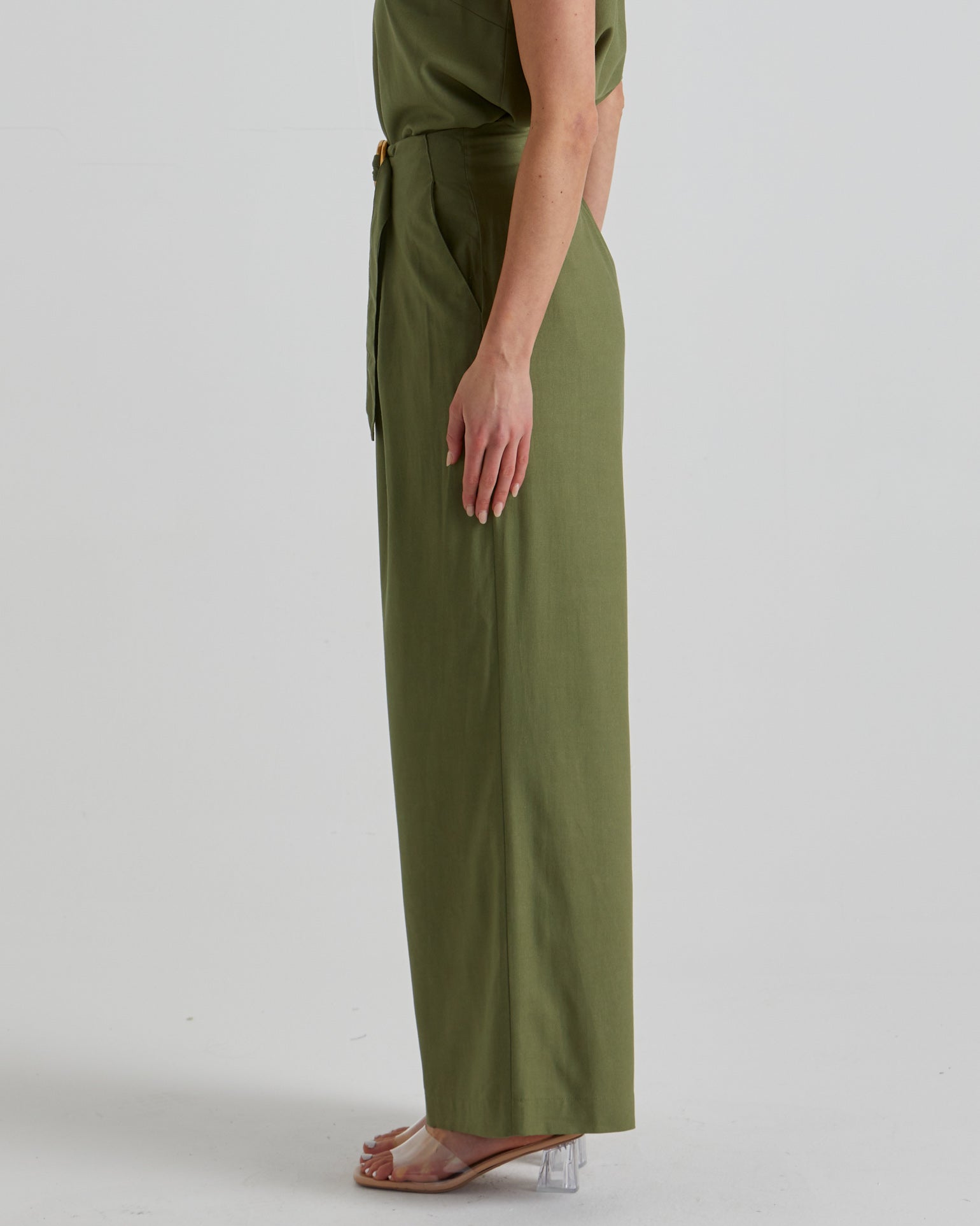 Shoreline Pant - Khaki-Pants-Fate + Becker-The Bay Room