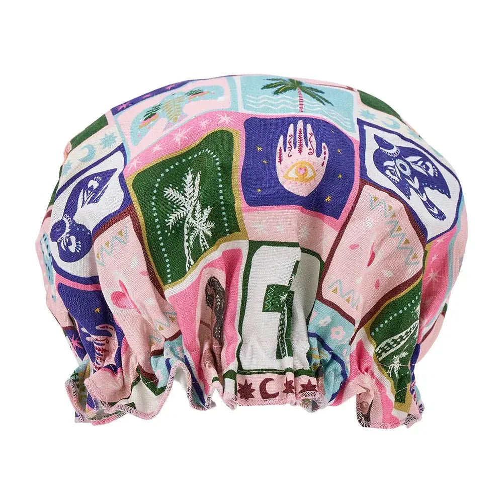 Shower Cap - Linen - Celestial Dreams-Beauty & Well-Being-Annabel Trends-The Bay Room