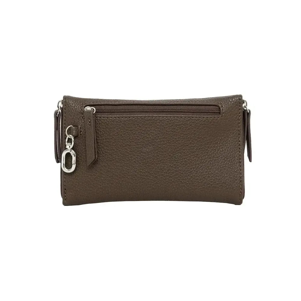 Sia Chocolate Sunglasses Case-Bags & Clutches-Black Caviar Designs-The Bay Room