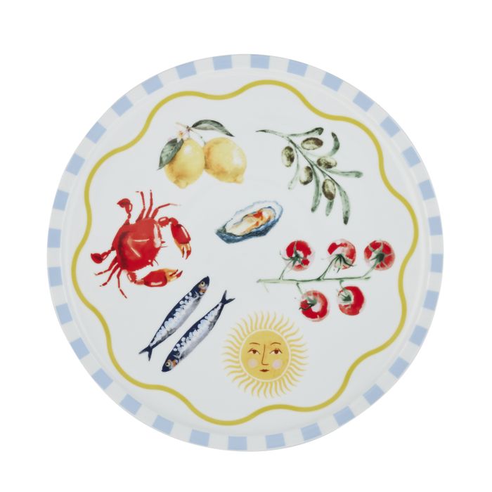 Sicily Ceramic Platter 33.5x3cm-Dining & Entertaining-Coast To Coast Home-The Bay Room