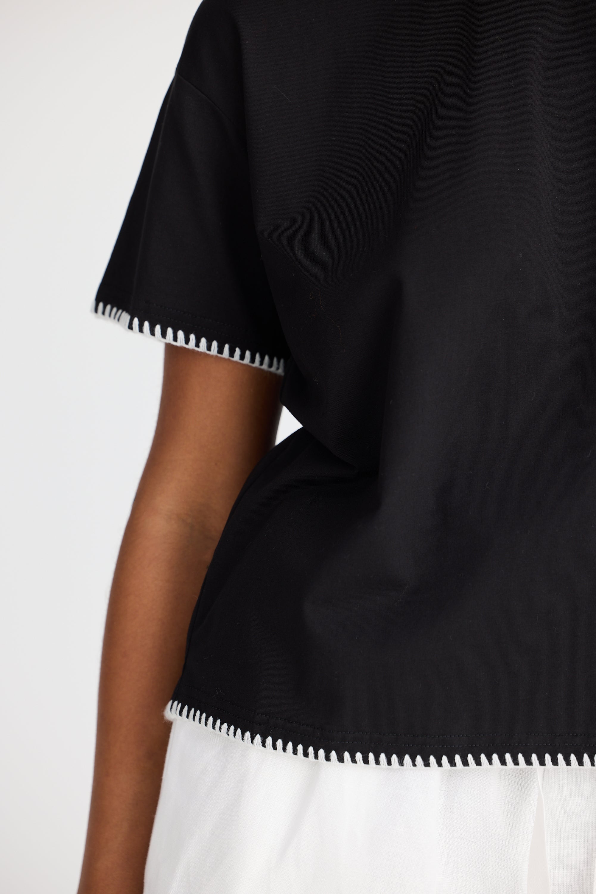 Sicily Tee - Black-Tops-The Shanty Corporation-The Bay Room