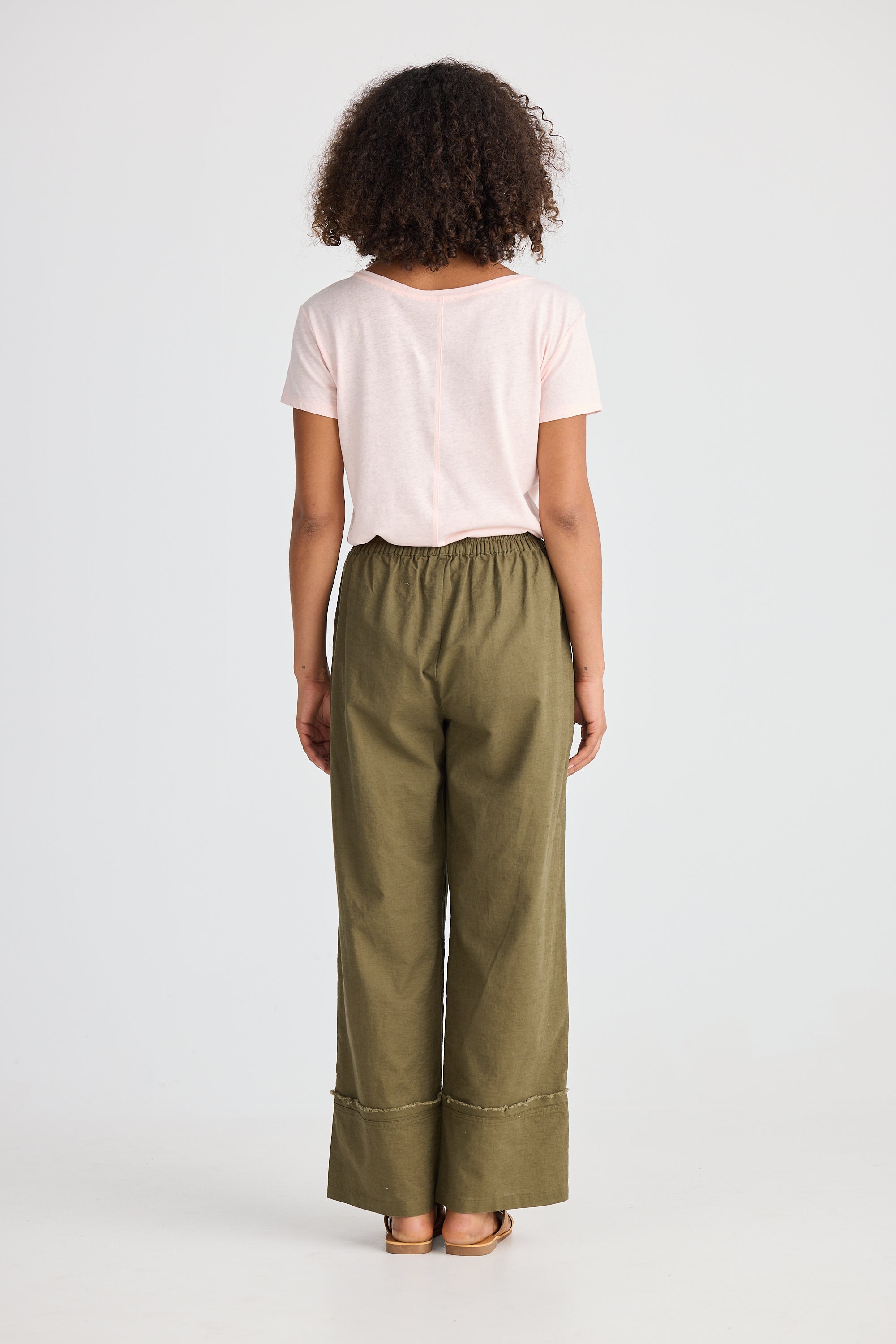 Sienna Pant - Khaki-Pants-The Shanty Corporation-The Bay Room
