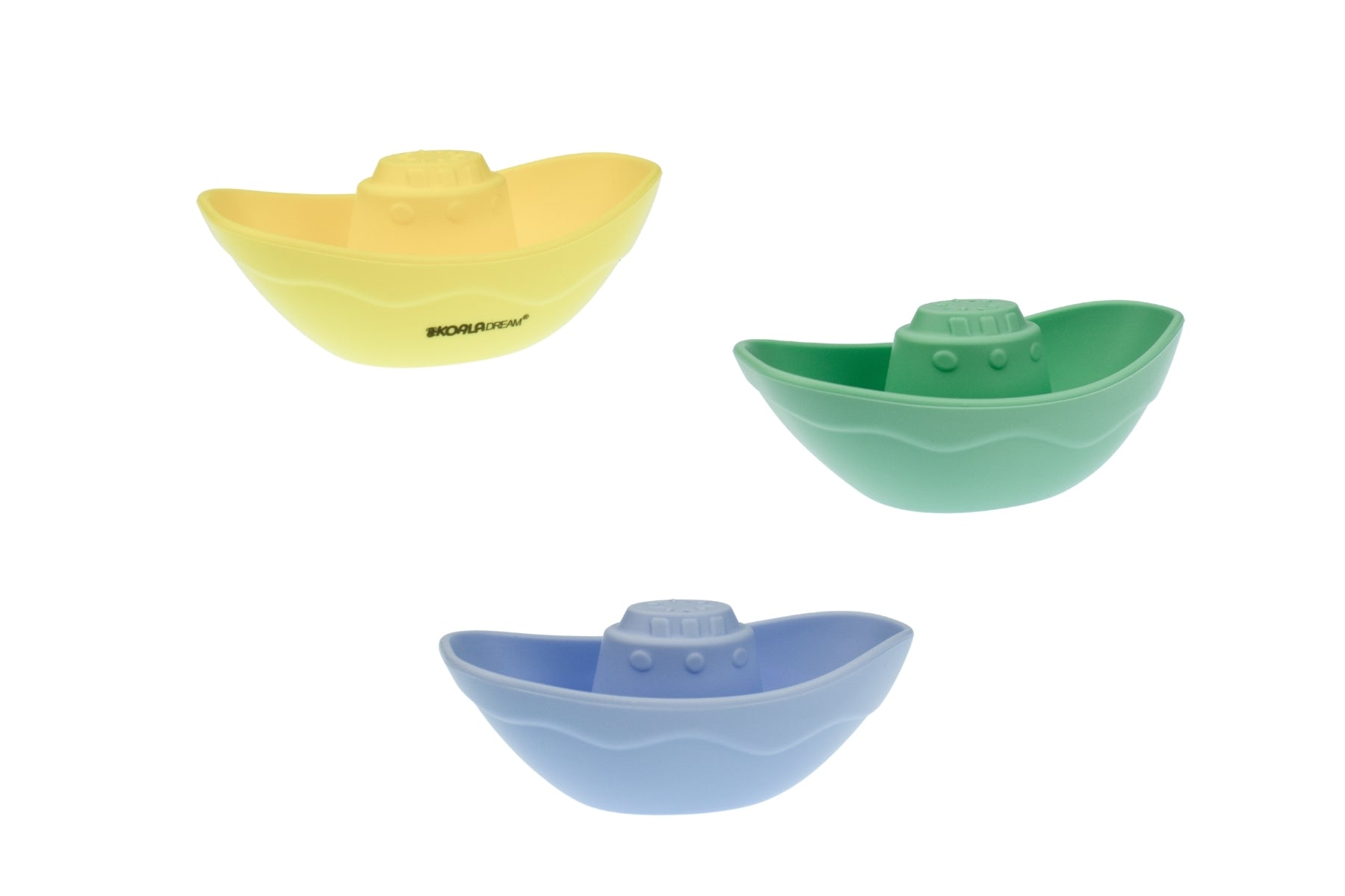 Silicone Bath Tug Boats 3pcs-Toys-Eleganter-The Bay Room
