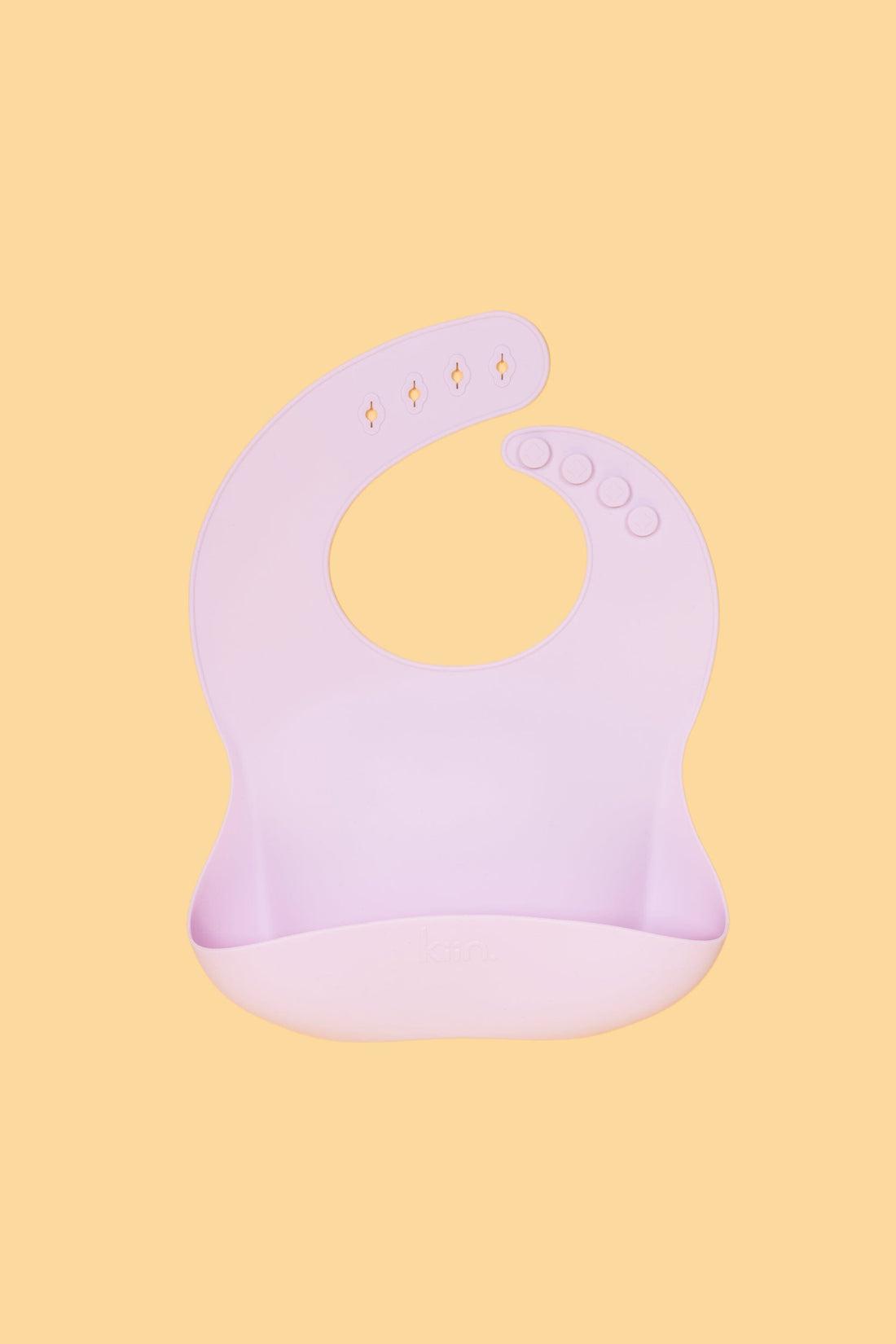 Silicone Bib-Nursery & Nurture-Kiin-Lilac-The Bay Room