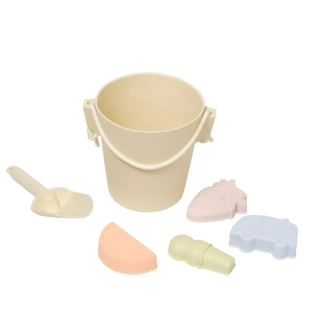 Silicone Bucket & Spade Set Apple Sorbet Multi-Travel & Outdoors-Sunny Life-The Bay Room