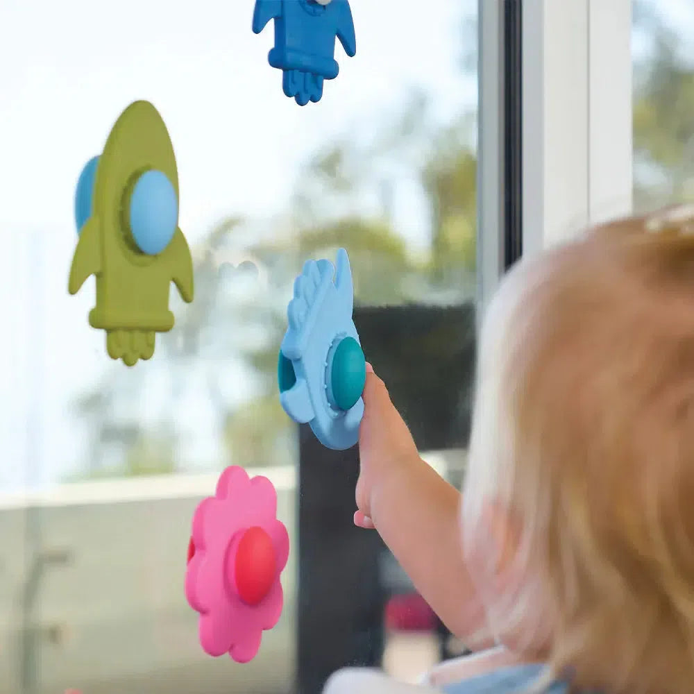 Silicone Rocket Spinner-Toys-Annabel Trends-The Bay Room