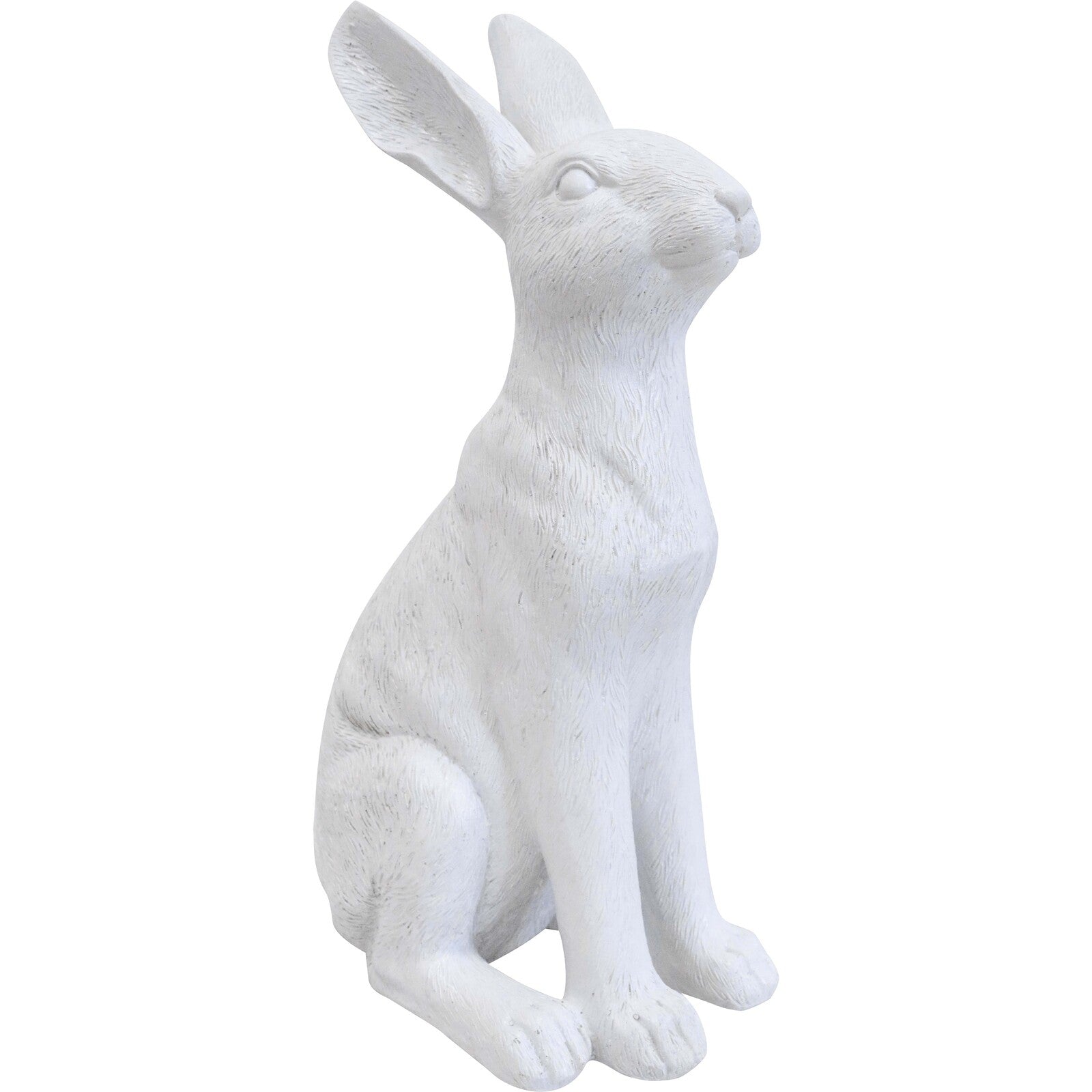 Sitting Hare Medium White-Decor Items-Lavida-The Bay Room