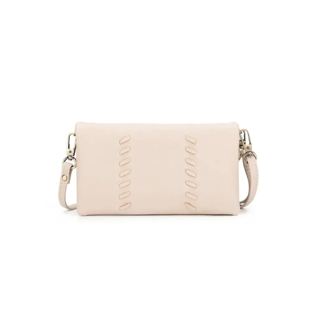 Sky Oatmeal Crossbody Phone Wallet-Bags & Clutches-Black Caviar Designs-The Bay Room
