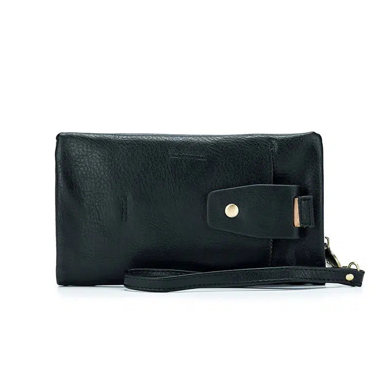 Sky Wallet - Black-Bags & Clutches-Black Caviar Designs-The Bay Room