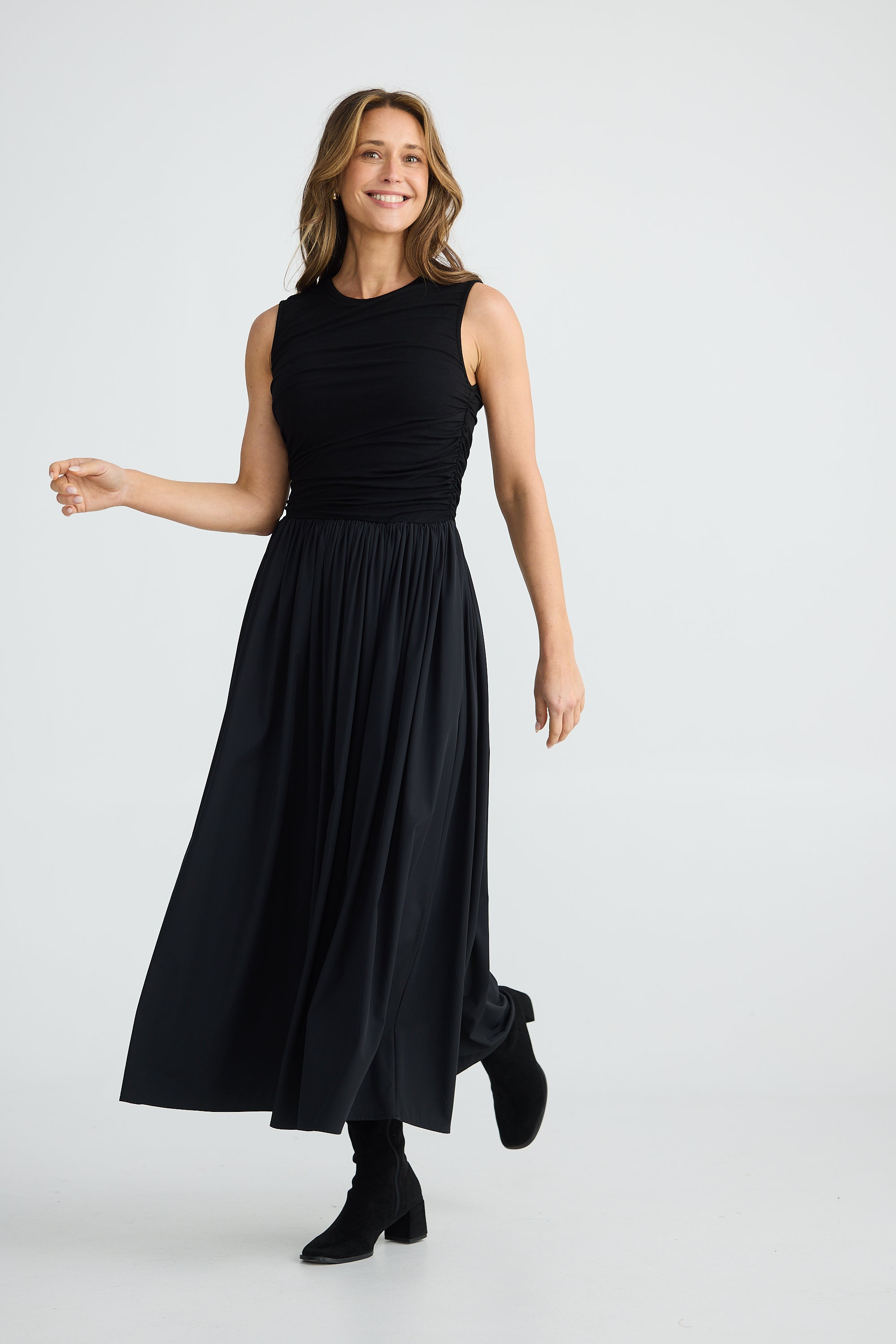 Skye Dress - Black-Dresses-Brave & True-The Bay Room