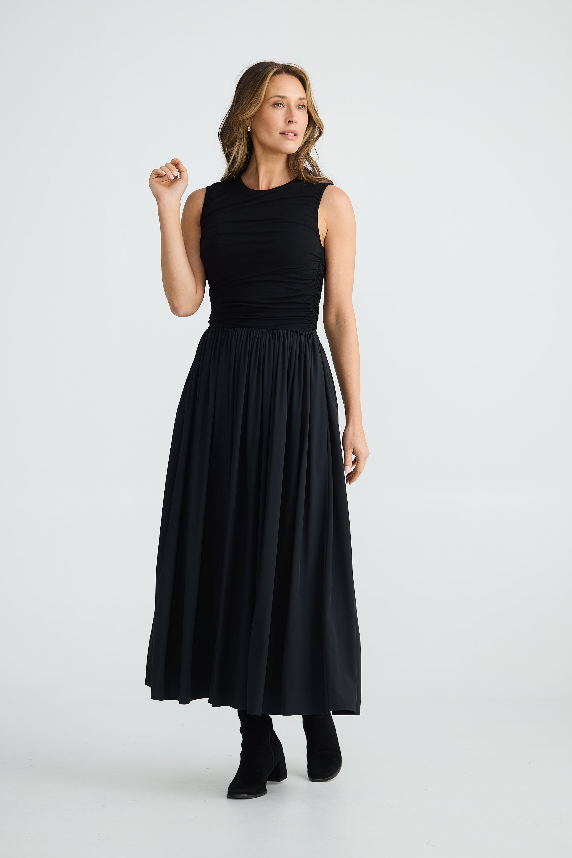 Skye Dress - Black-Dresses-Brave & True-The Bay Room