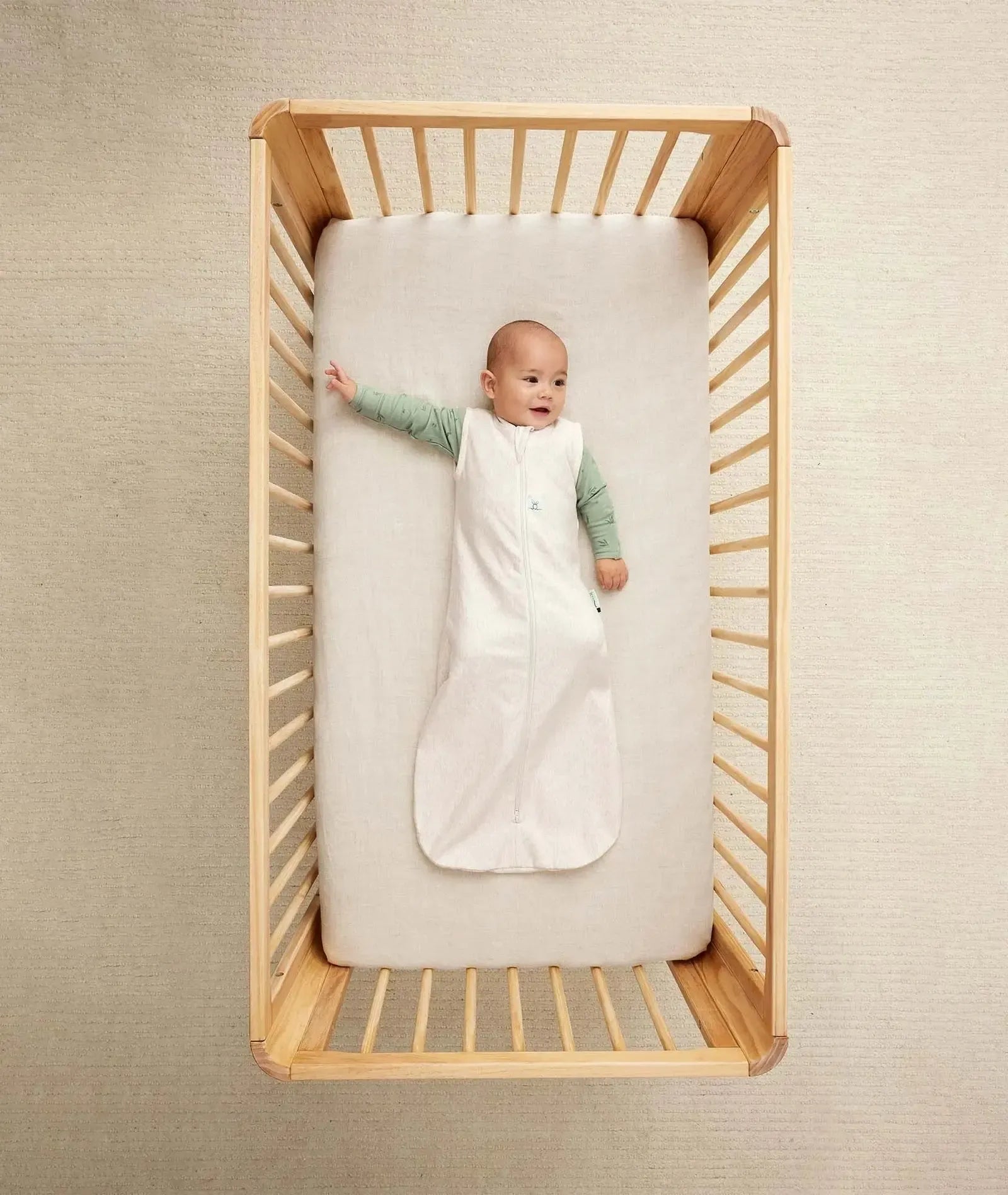Sleeping Bag Oatmeal Marle-Nursery & Nurture-ergoPouch-The Bay Room