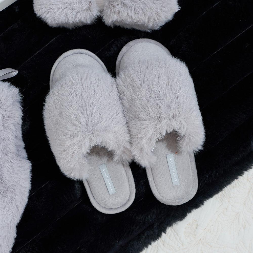 Slipper Cosy Luxe - Grey-General-Annabel Trends-The Bay Room