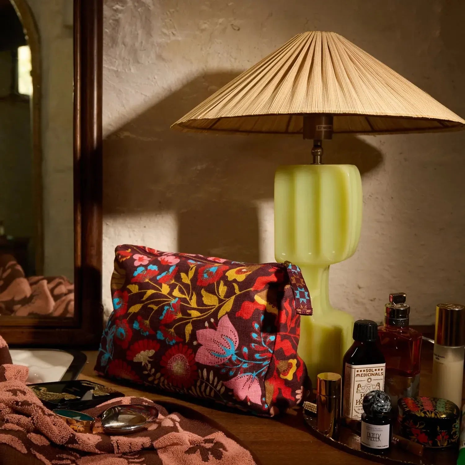 Sloane Cosmetic Bag-Beauty & Well-Being-Sage & Clare-The Bay Room