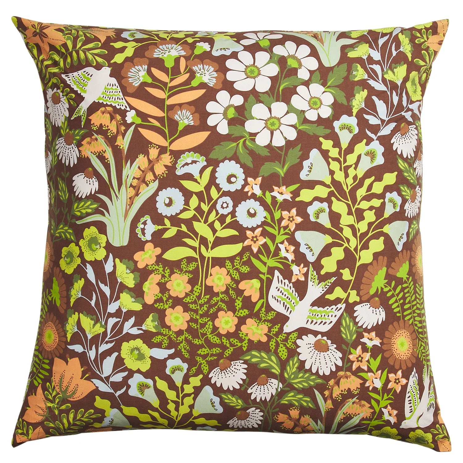 Sloane Cotton Euro Pillowcase Set - Umber-Soft Furnishings-Sage & Clare-The Bay Room