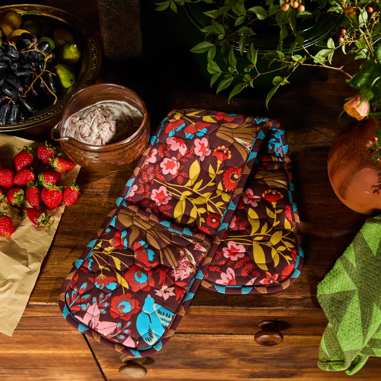 Sloane Double Oven Mitt-Kitchenware-Sage & Clare-The Bay Room