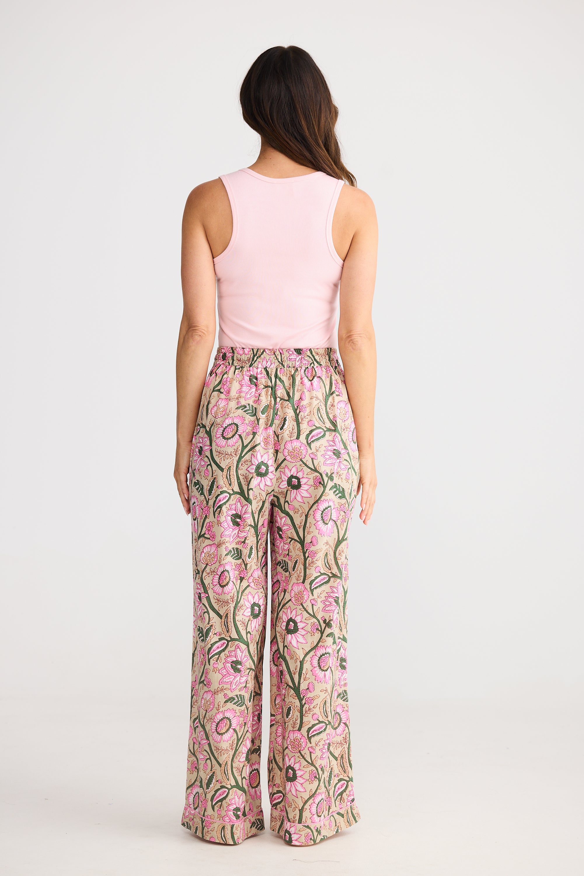 Slumber Pant - Fleur Print-Sleepwear & Robes-Holiday-The Bay Room