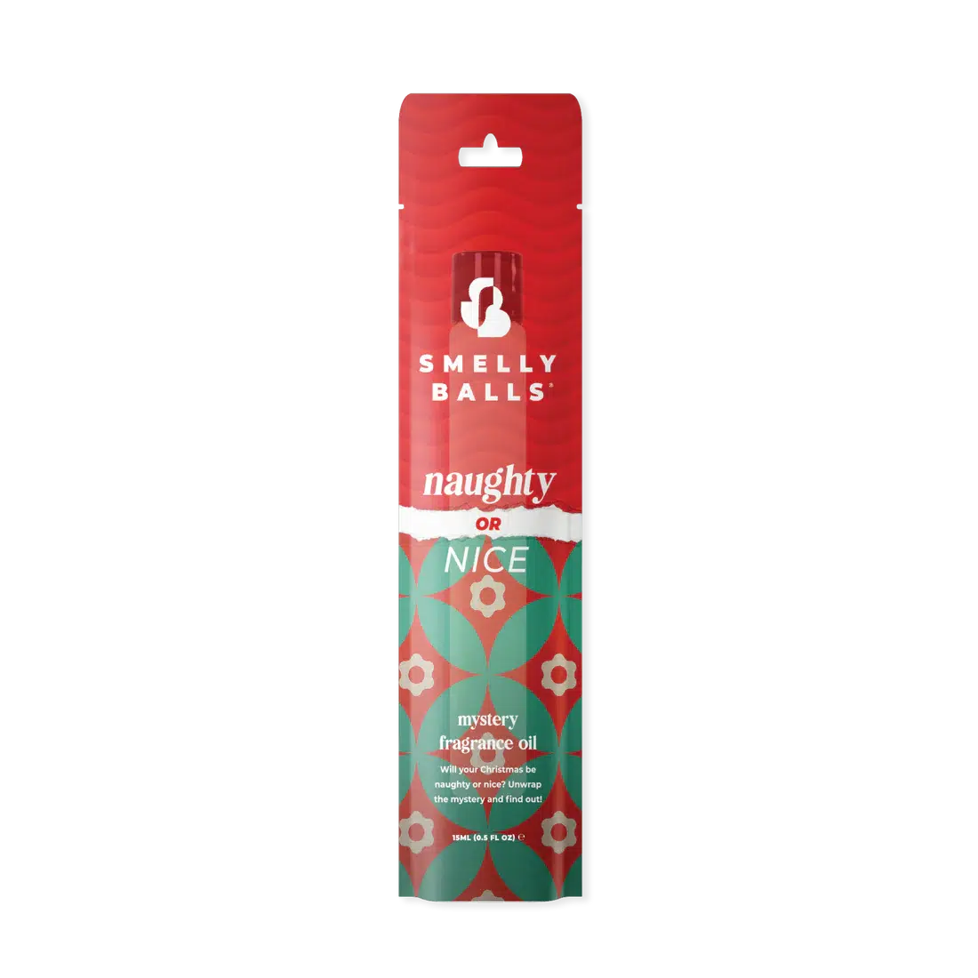 Smelly Balls Refill Oil Naughty or Nice 15ml-Christmas-Road Trip Essential-The Bay Room