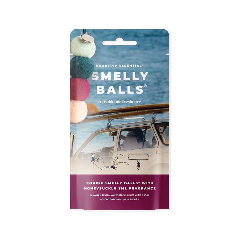 Smelly Balls Roadie - Honeysuckle 5ml Set-Candles & Fragrances-Road Trip Essential-The Bay Room