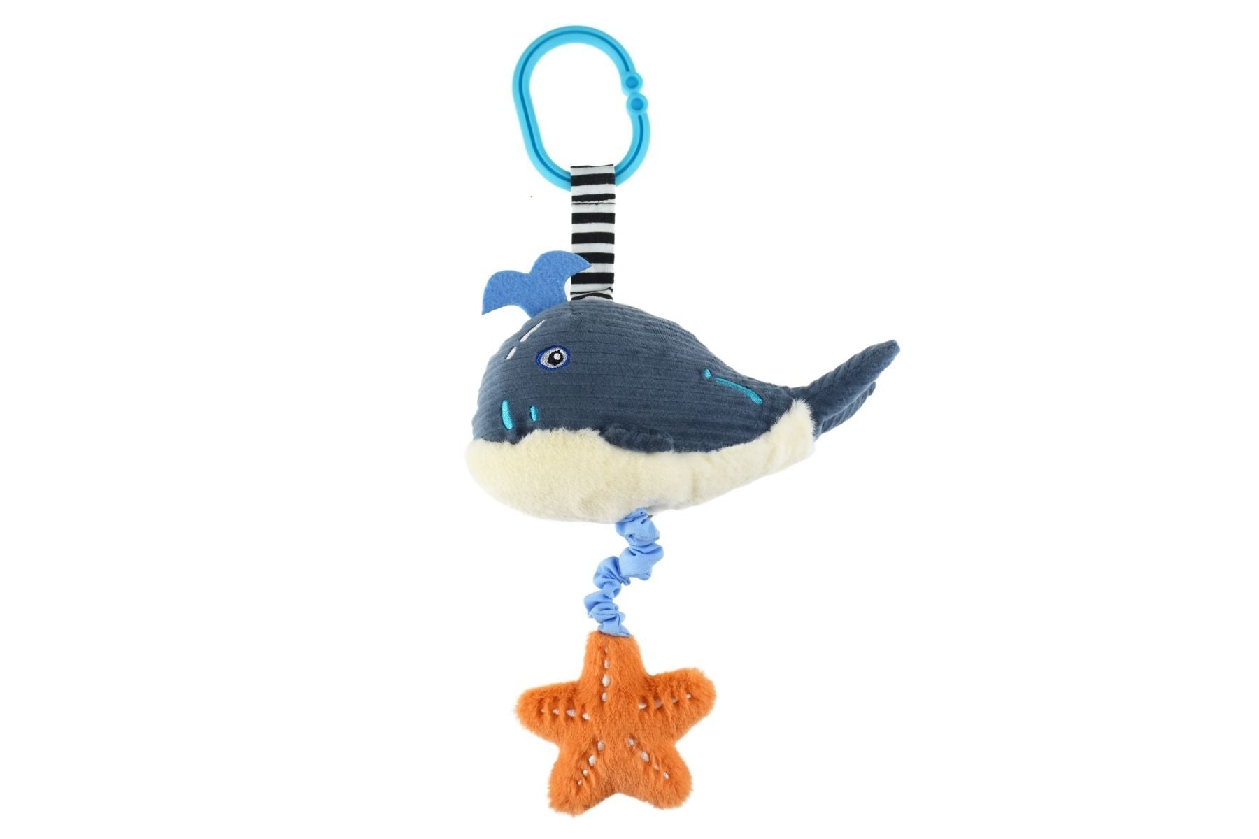 Snuggle Buddy Splashy Whale Jiggler-Toys-Eleganter-The Bay Room