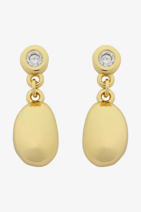 Sofia Gold Drop Earring-Jewellery-Liberte-The Bay Room