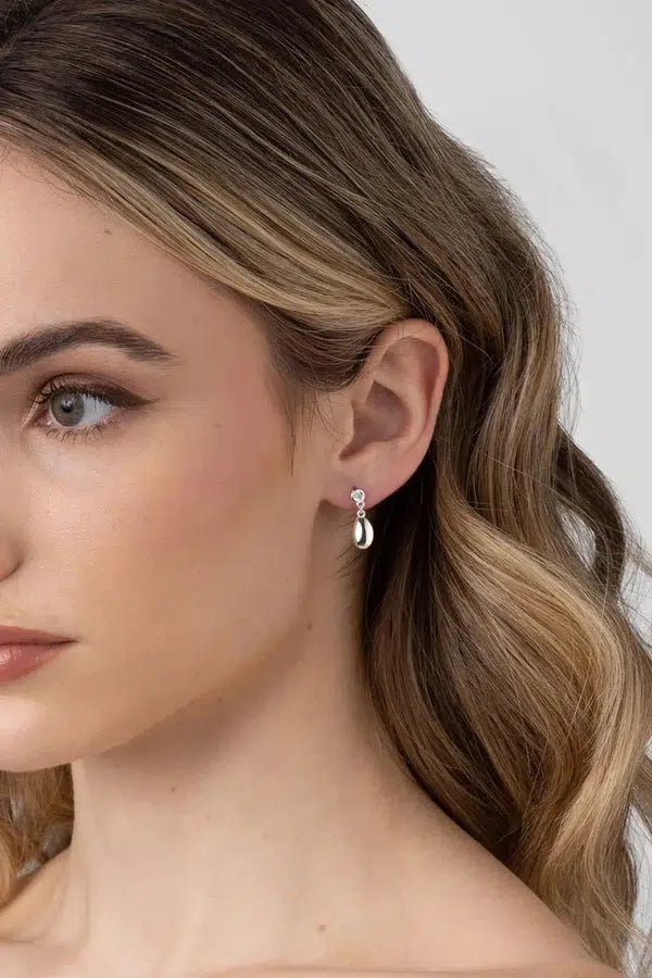 Sofia Rose Gold Drop Earring-Jewellery-Liberte-The Bay Room