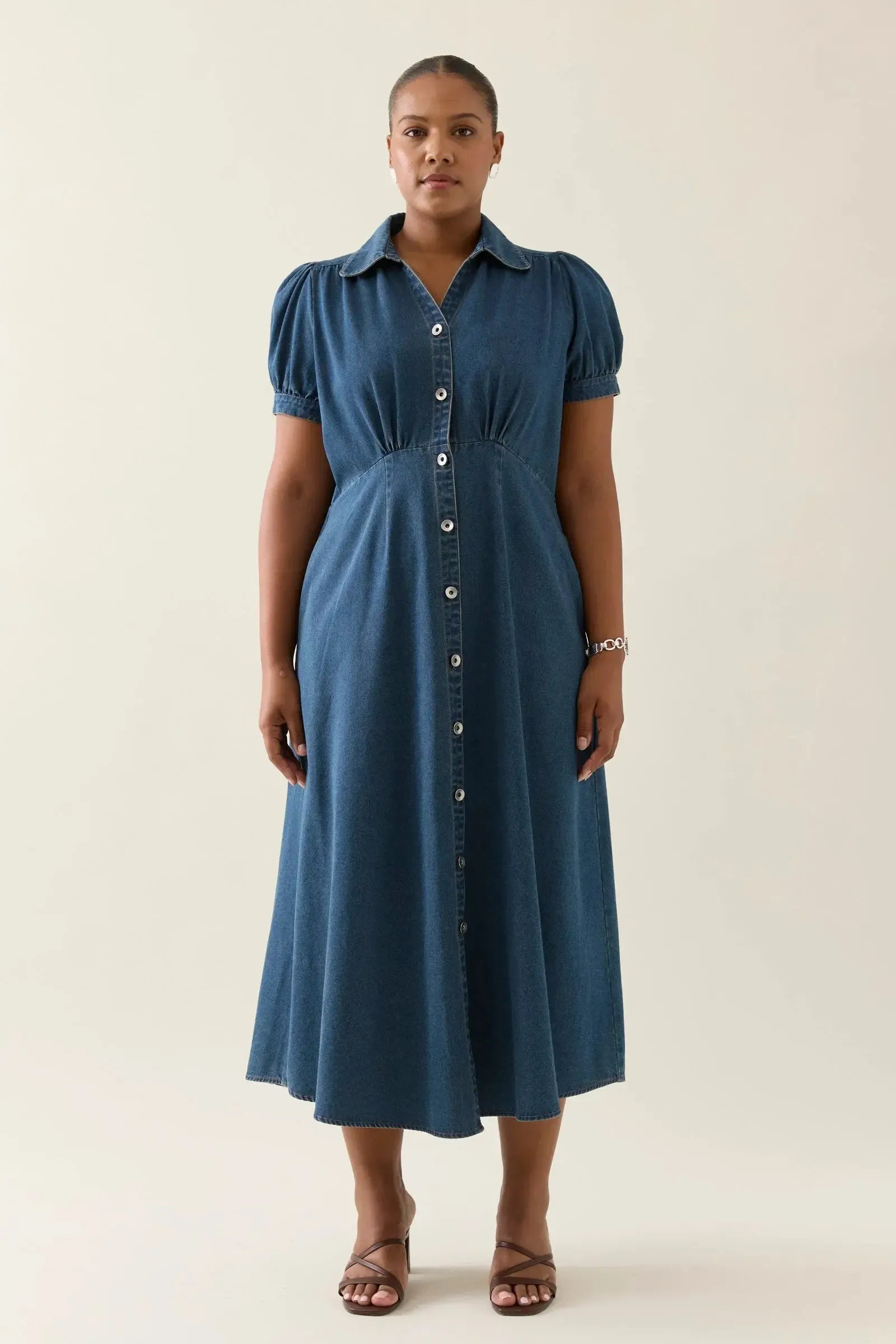 Sofie Denim Maxi - Drift-Isle Of Mine-The Bay Room