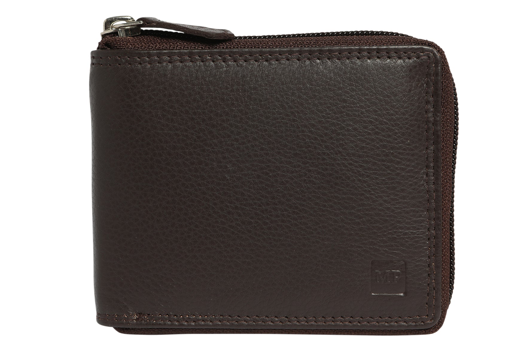 Soft Leather Zip Around Wallet - Cognac-Bags & Clutches-Modapelle-The Bay Room