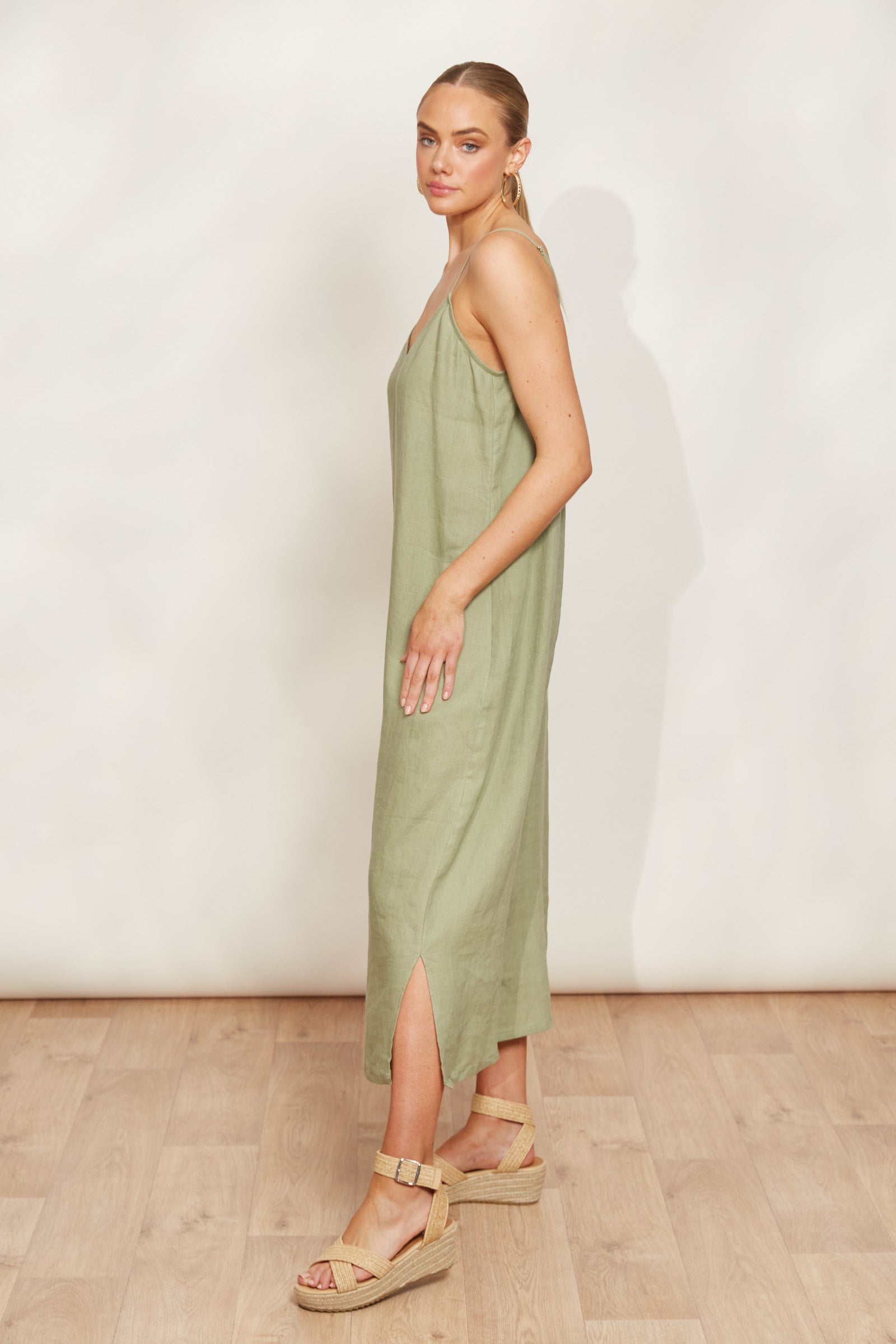 Sojourn Tank Maxi - Aloe-General-Eb & Ive-The Bay Room