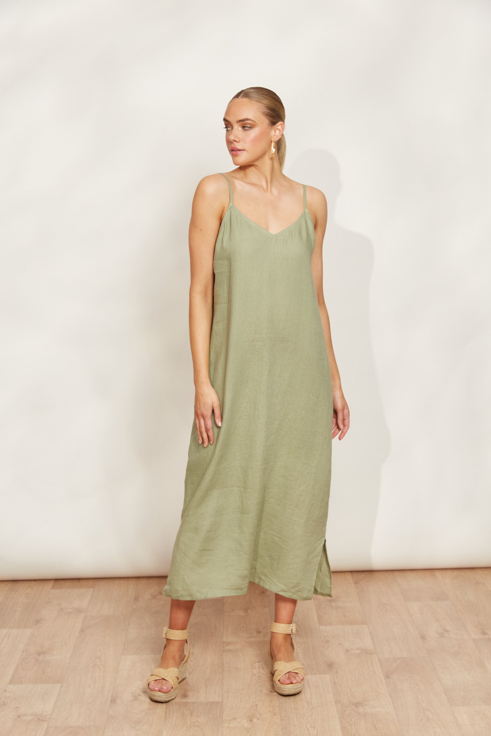 Sojourn Tank Maxi - Aloe-General-Eb & Ive-The Bay Room