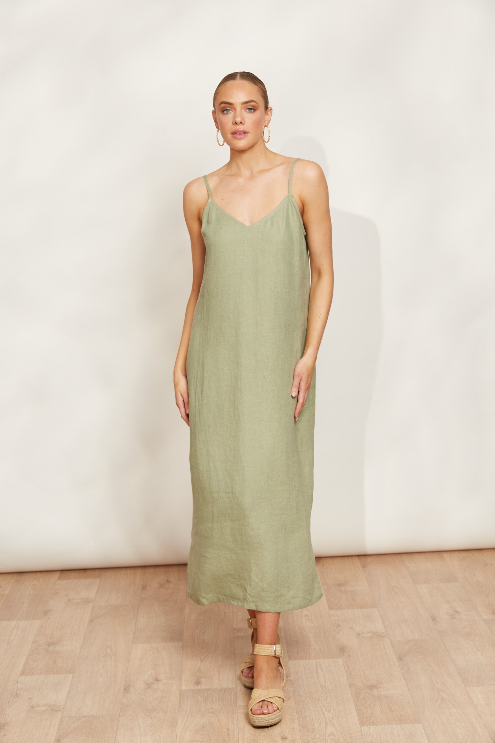 Sojourn Tank Maxi - Aloe-General-Eb & Ive-The Bay Room