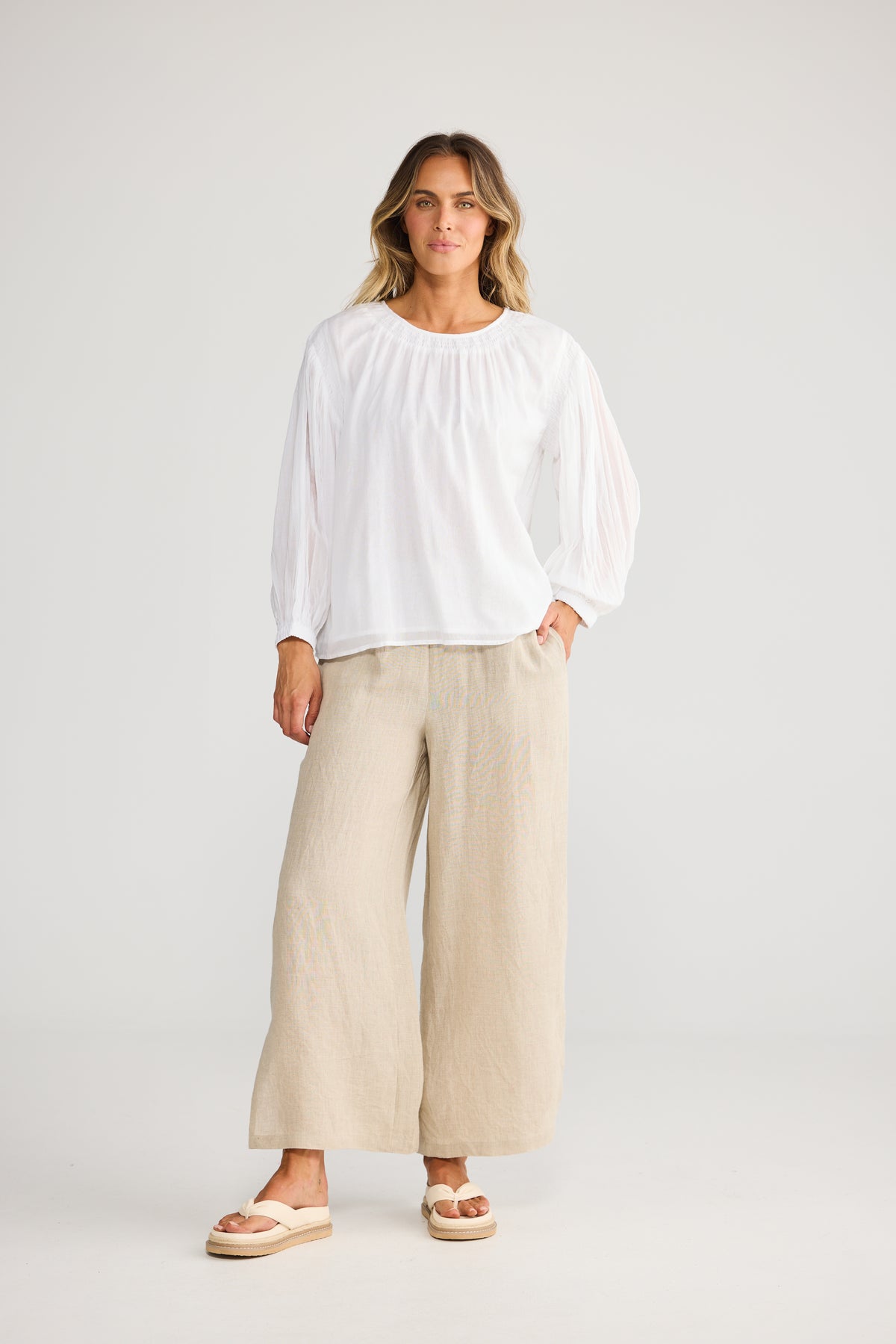 Solara Top - White-Tops-Holiday-The Bay Room
