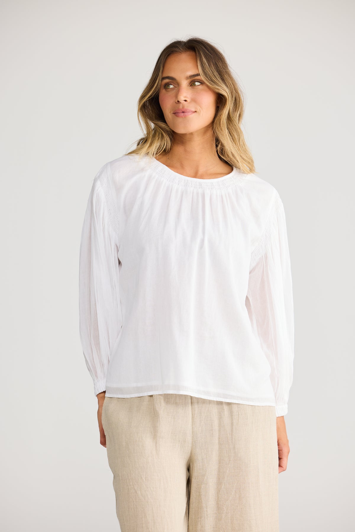 Solara Top - White-Tops-Holiday-The Bay Room