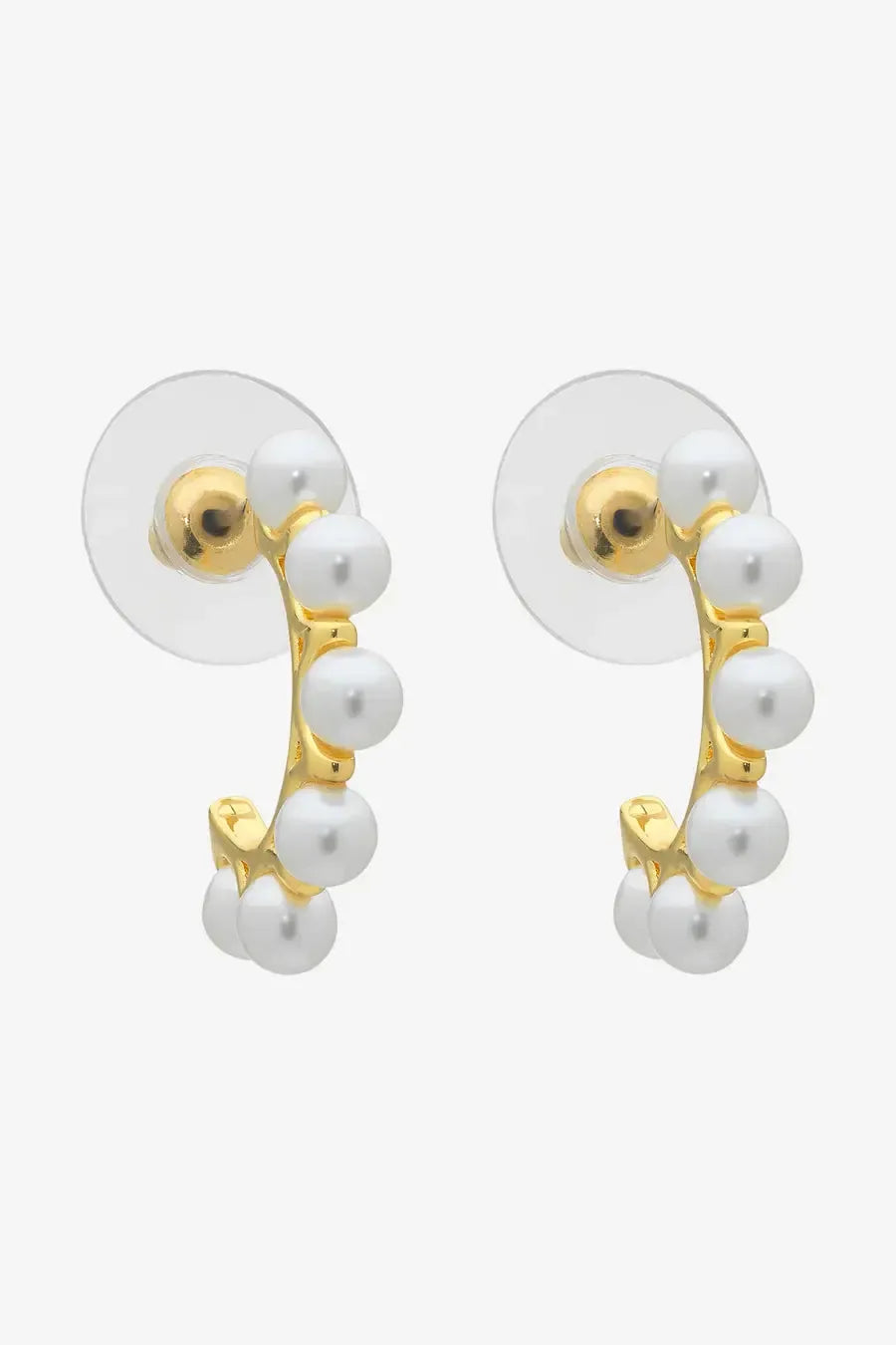 Soleil Gold Pearl Earring-Jewellery-Liberte-The Bay Room