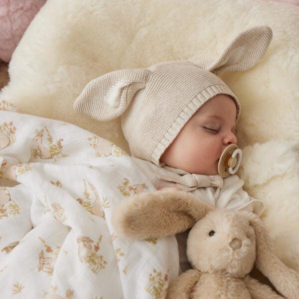 Some Bunny Loves You Muslin Wrap-Nursery & Nurture-Pilbeam Living-The Bay Room