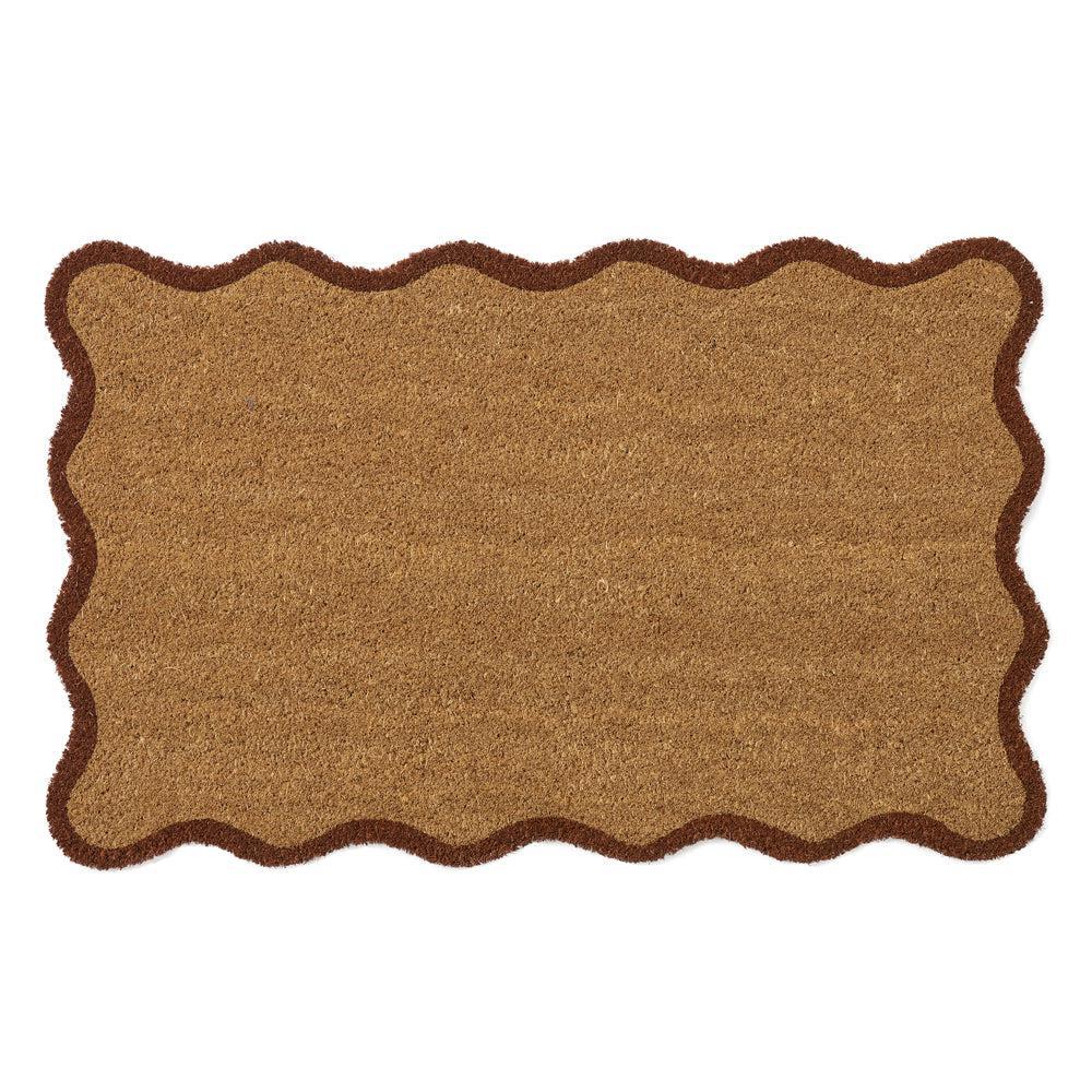 Sona PVC Back Coir Mat 50x80cm Terra-Floor Rugs & Doormats-Coast To Coast Home-The Bay Room