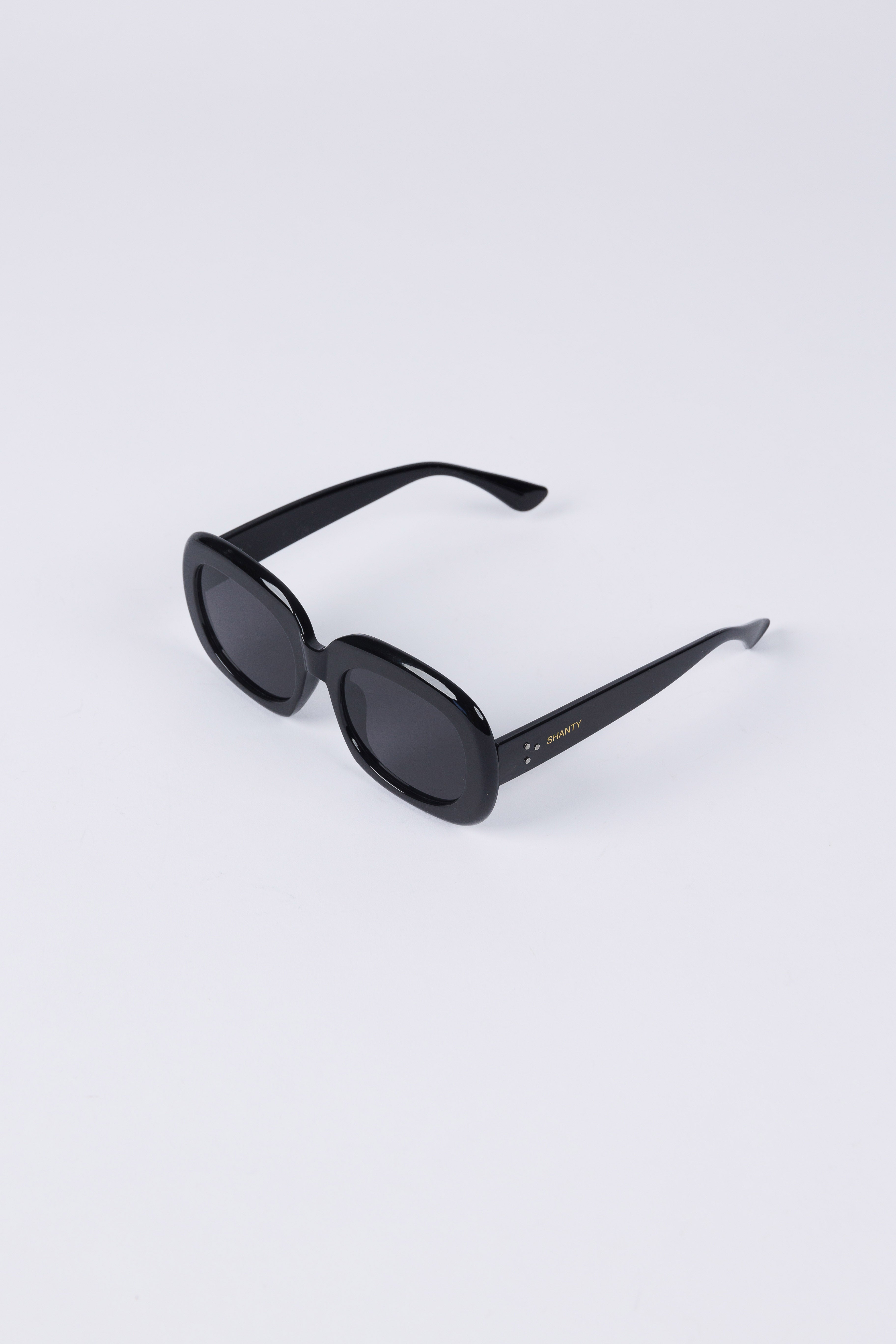 Sorrento Sunglasses - Black-Headwear & Sunglasses-Holiday-The Bay Room