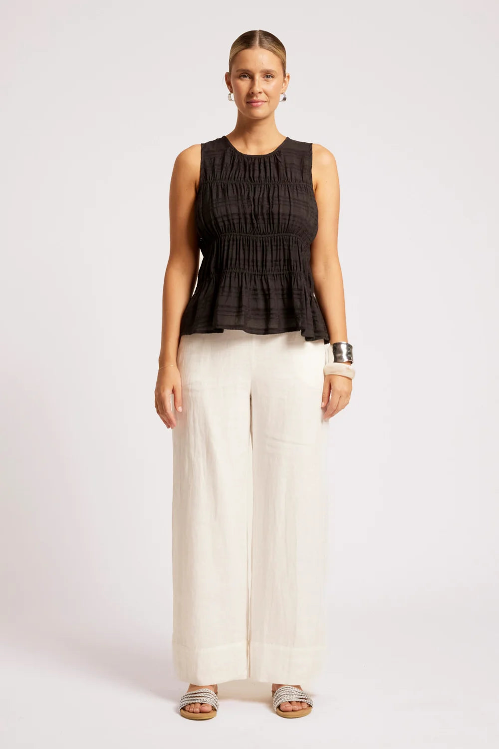 Sovana Tank - Black-Tops-Eb & Ive-The Bay Room