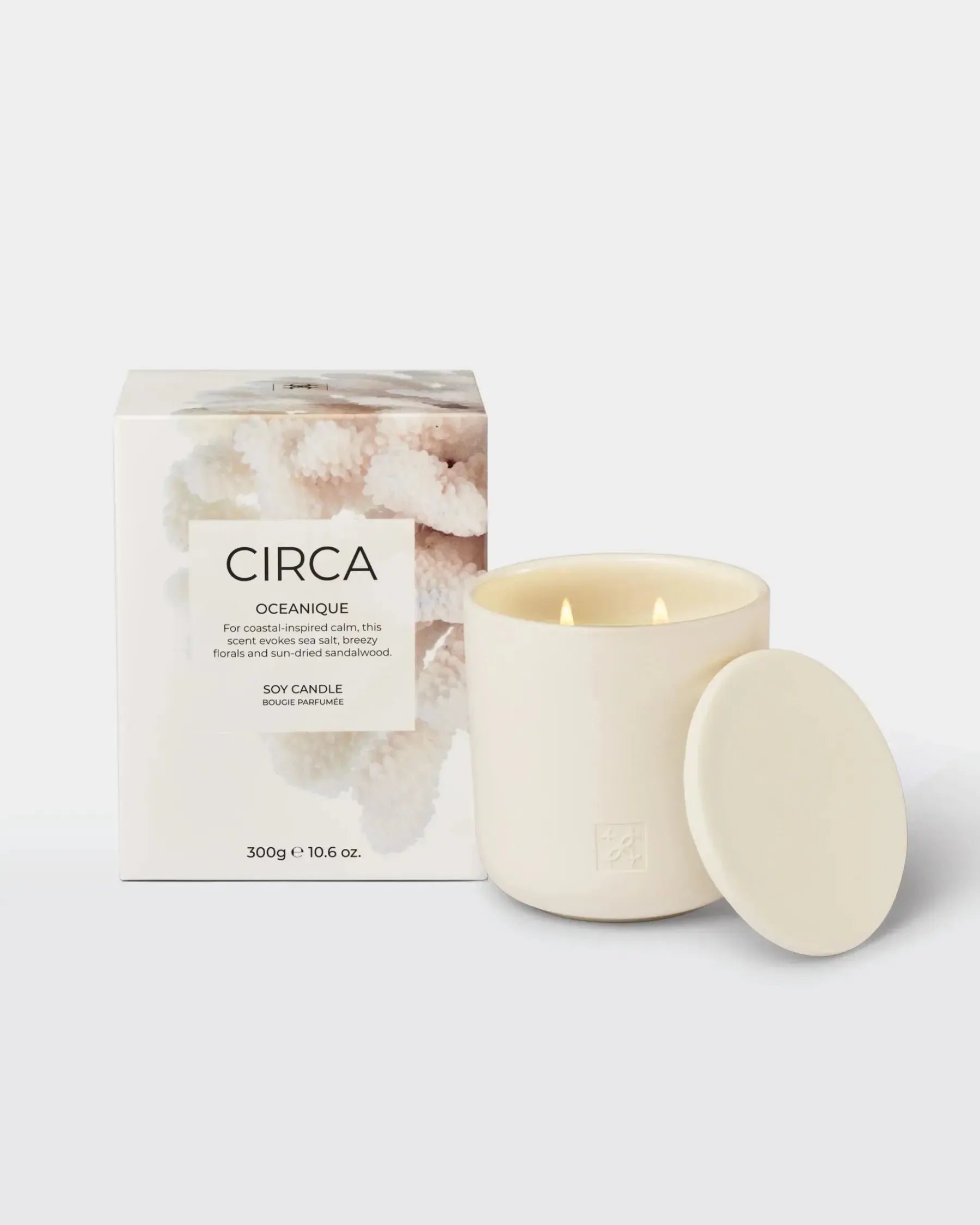 Soy Candle 300g-Candles & Fragrances-Circa-Oceanique-The Bay Room