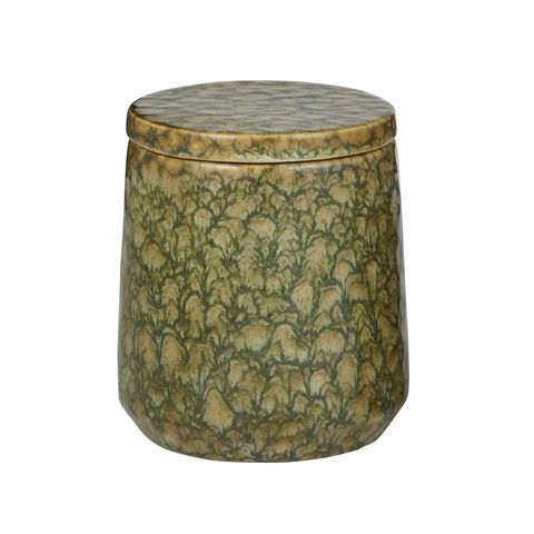 Splat Ceramic Candle Jar 10x12cm Pine-Candles & Fragrances-Coast To Coast Home-The Bay Room